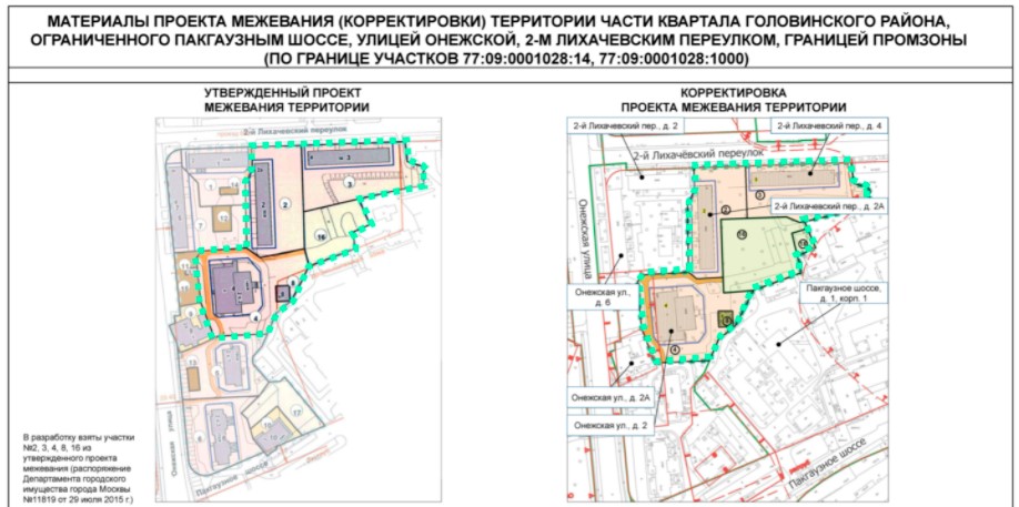 Проект межевания территории во 2-м Лихачевском стал доступен для обсуждений