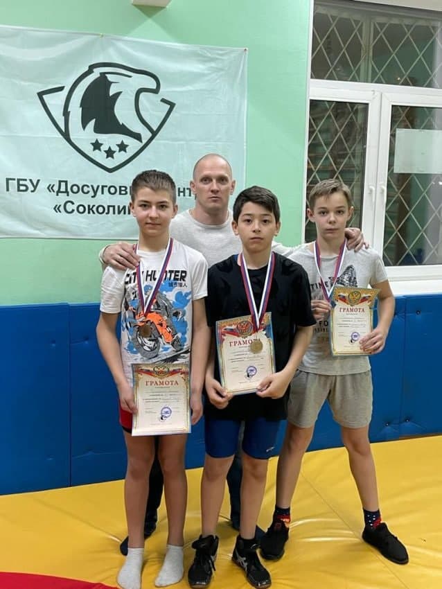 Юные борцы из Головинского завоевали медали городского турнира